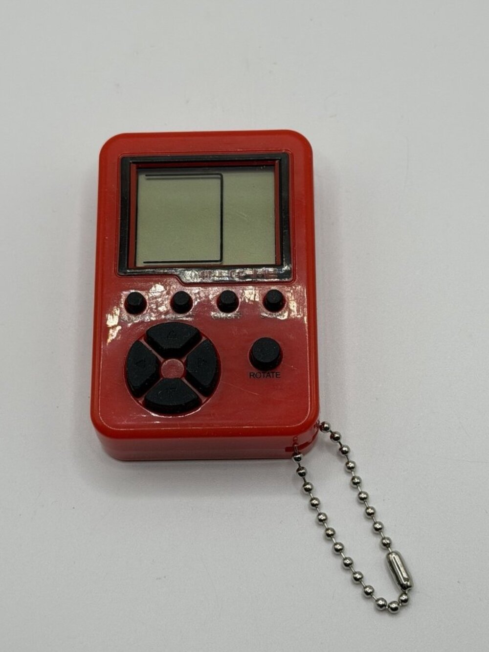 Kikkerland Pocket Retro Arcade Game Keychain 2.25" x 1.5" x .5" WORKING!